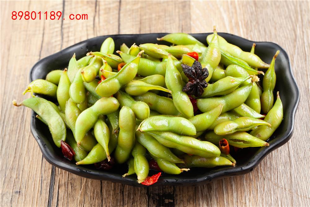 水煮毛豆 -